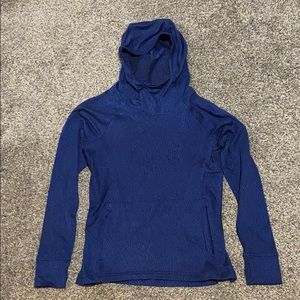 Lululemon Swift Fabric Blue Heathered Hoodie